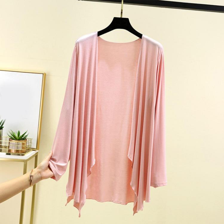 Women Summer Oversized Long Sleeved Cardigan Thin Jacket Shawl Top
