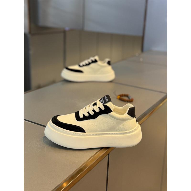 Casual trendy shoes daily lace-up platform low-top shoes autumn dnh