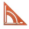 Adjustable Aluminum Alloy Triangle Ruler For Precise Angle Measurement And Straight Line Drawing Woodworking Projects