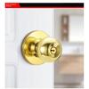 Stainless Steel round Ball Door Knobs Passage Entrance Lock Handle for Bedrooms Living Rooms Hardware Accessories