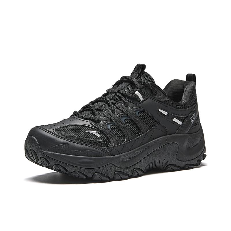 Anta Comfortable Sports Shock Absorbing Non-Slip Wear-Resistant Low-Top Casual Running Shoes Women Sneaker Basic-Black 922515581-4