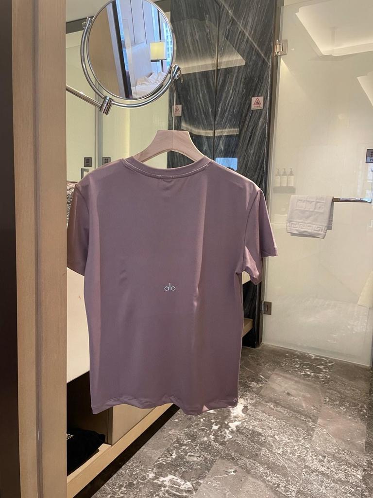 Tricou de vară 2025 pentru femei, cu mânecă scurtă și croială largă, culoare uni - Sportiv, Casual, Confortabil