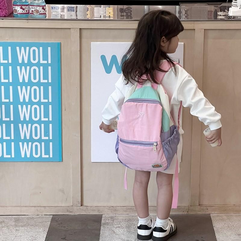 Stylish Modern Backpack For Boys And Girls Breathable Materials Large Capacity Preschool For
