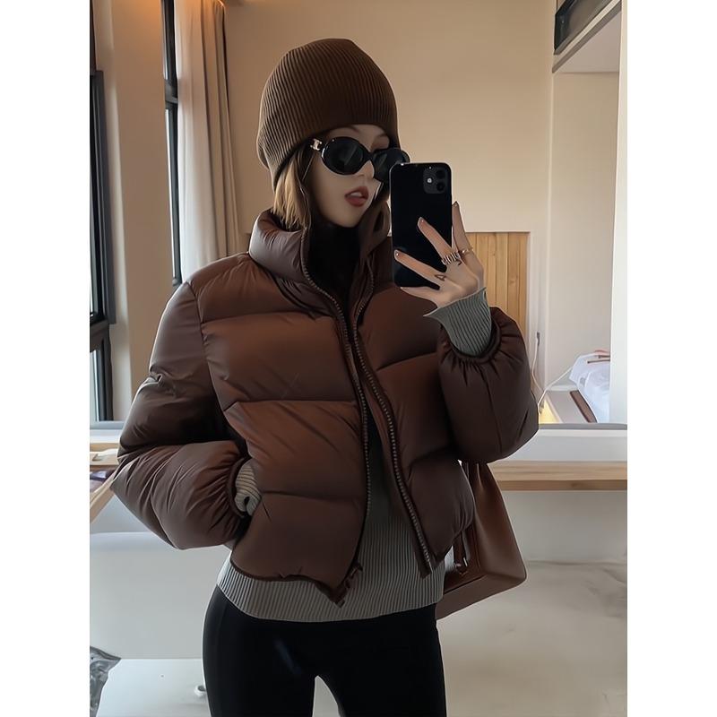 

New winter down cotton-padded clothes women s short thickened small cotton-padded jackets bread clothes cotton-padded jackets L