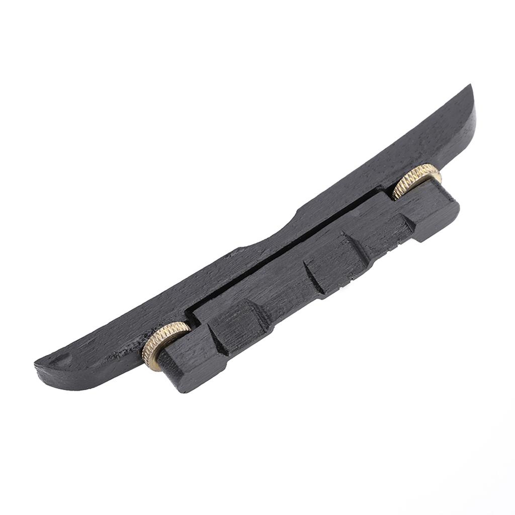 High Quality Adjustable Ebony Bridge for Mandolin Musical Accessory