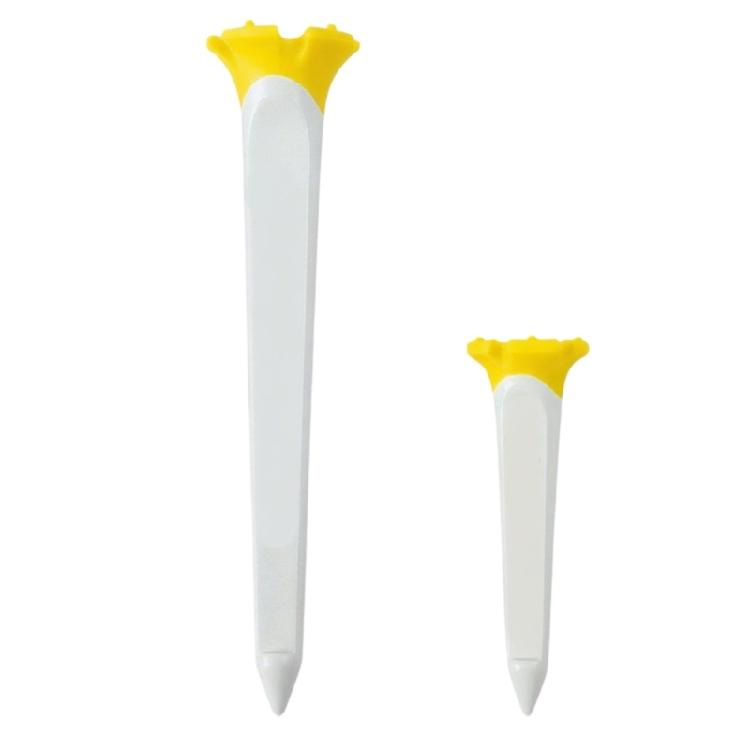 Golf-Tees Trainingsballhalter Multifunktionaler Kunststoff Stufen-Golf-Tees Reibungsarme Golf-Simulator-Tees Langlebig