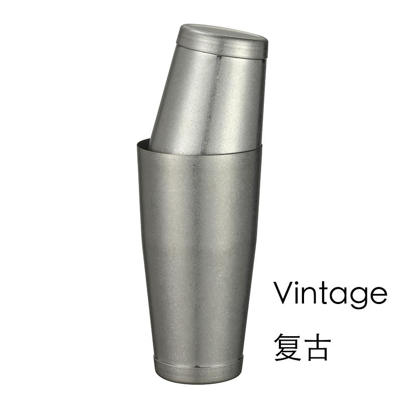 Cocktail Shaker Boston Shaker: 2-piece Set: 18.6oz weighted & 25oz Weighted Professional Bartender Bar Tool