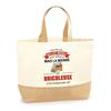 Sac jute - PLANETEE - Belle-Mère Bricoleuse - jute naturel - Fabriqué en France - cabas résistant
