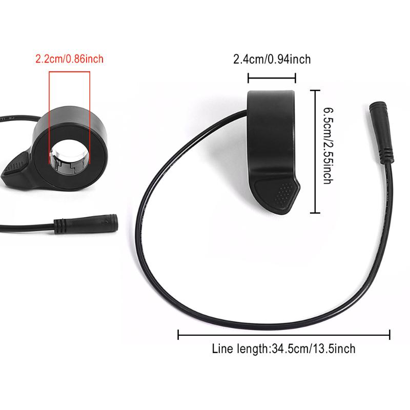 1Pcs Thumb Throttle For Scooter Super 73 Miami Super73 Accessory Electric Bicycle Handle For New Super73 Zx Rx Gas Trigger Ebike