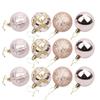 24pcs Hanging Ball Beautiful Christmas Tree Ornament Hanging Ornament for the Store Christmas Tinsel