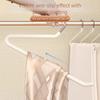 20Pcs Seamless Goose Shape Pants Hanger Metal Pants Rack Durable Clothes Hanger  Balcony