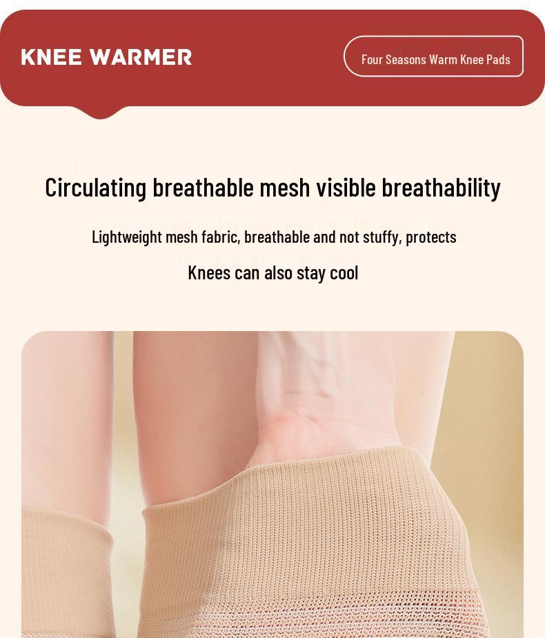 Unisex Knie-Wärmer: Rutschfester Kälteschutz für die Gelenke von Senioren