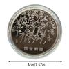 Panda Commemorative Coins Animal Commemorative Medals Sichuan Panda Base Tourist Attraction Souvenirs Panda Enthusiast Gift