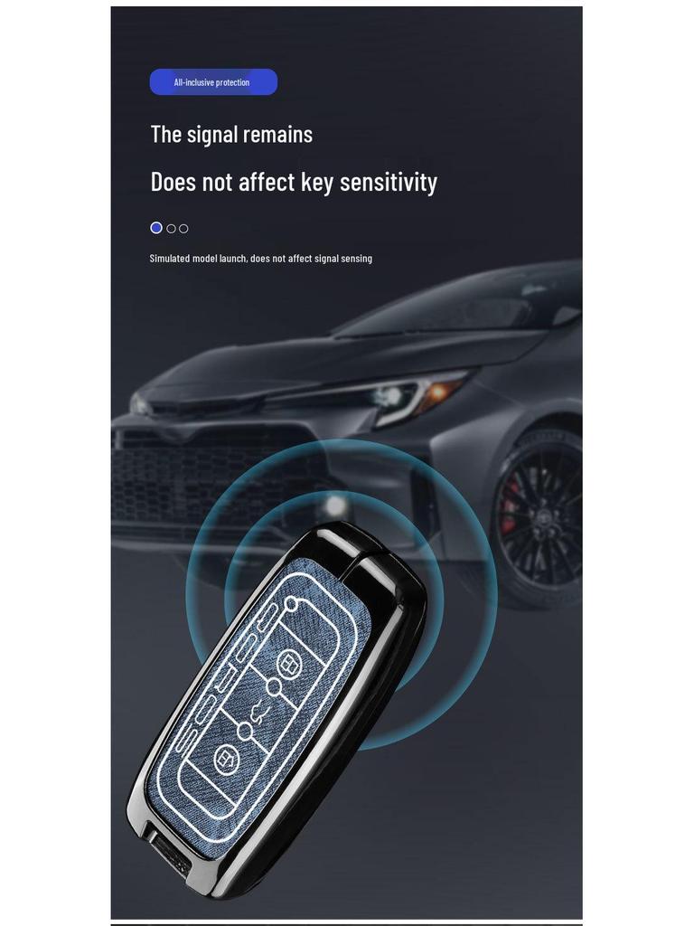 Qoros Key Covers: Compatible with Qoros 5, 2020 Qoros 7, Qoros 3 Urban SUV - Creative Car Bag Buckle Included