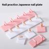 Nail Stand for Press On Nail Tips Practice Holder False Nails Tip Holder Nail Holder Manicures Tool