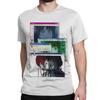 Men Women's Serial Experiments Lain Edit Vintage Pure Cotton Tee Shirt Anime Lwakura Sci Fi Manga T Shirt Clothing Unique