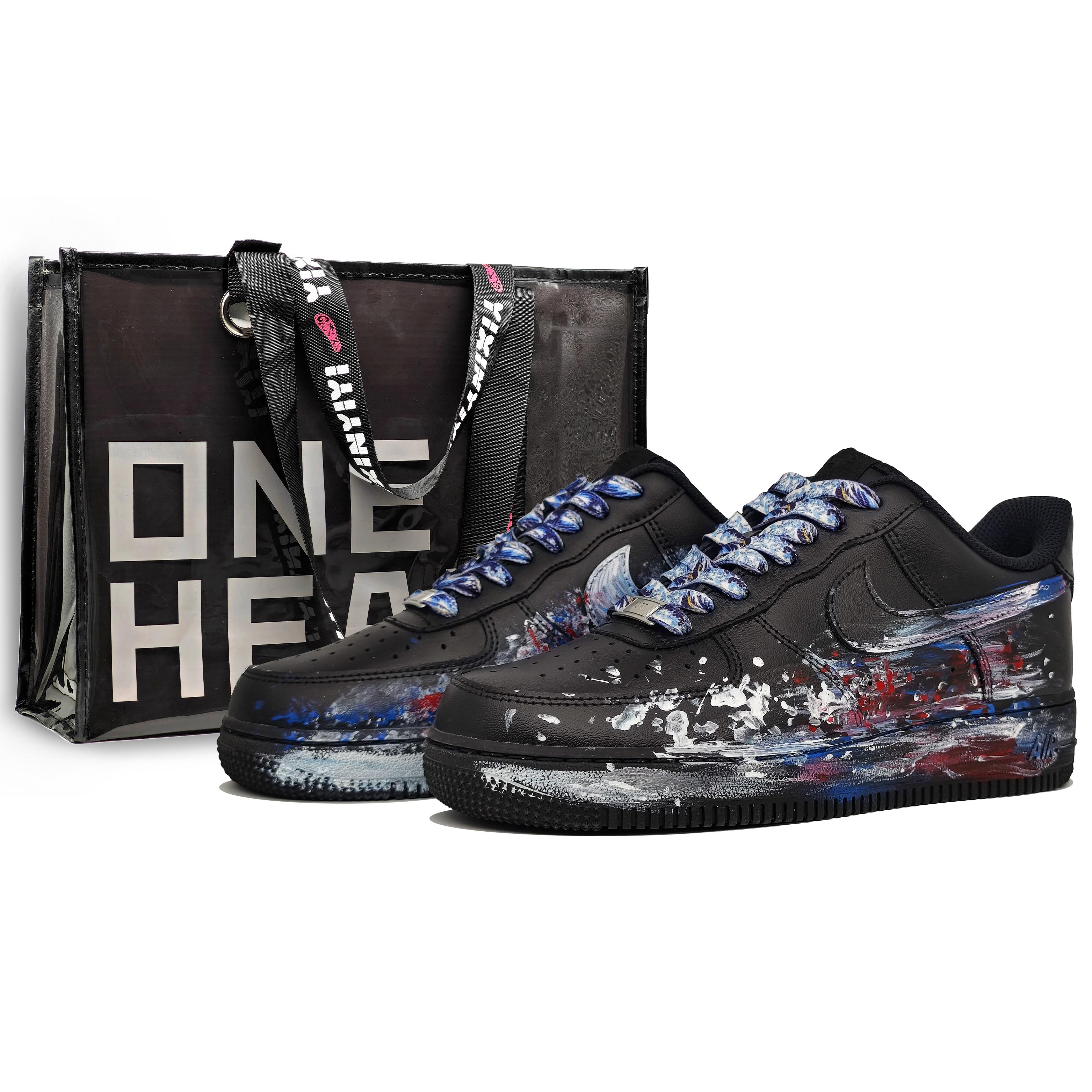 

Nike Air Force 1 Abrasion Resistant Abrasion Resistant Low top Skateboard Shoes Unisex Black CW2288-001(Team400-) 38.5