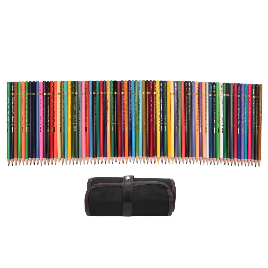 Colored Pencils 72 Different Colors Safe Harmless Portable Packaging Easy Blend Sketching Pencil Set for Drawing