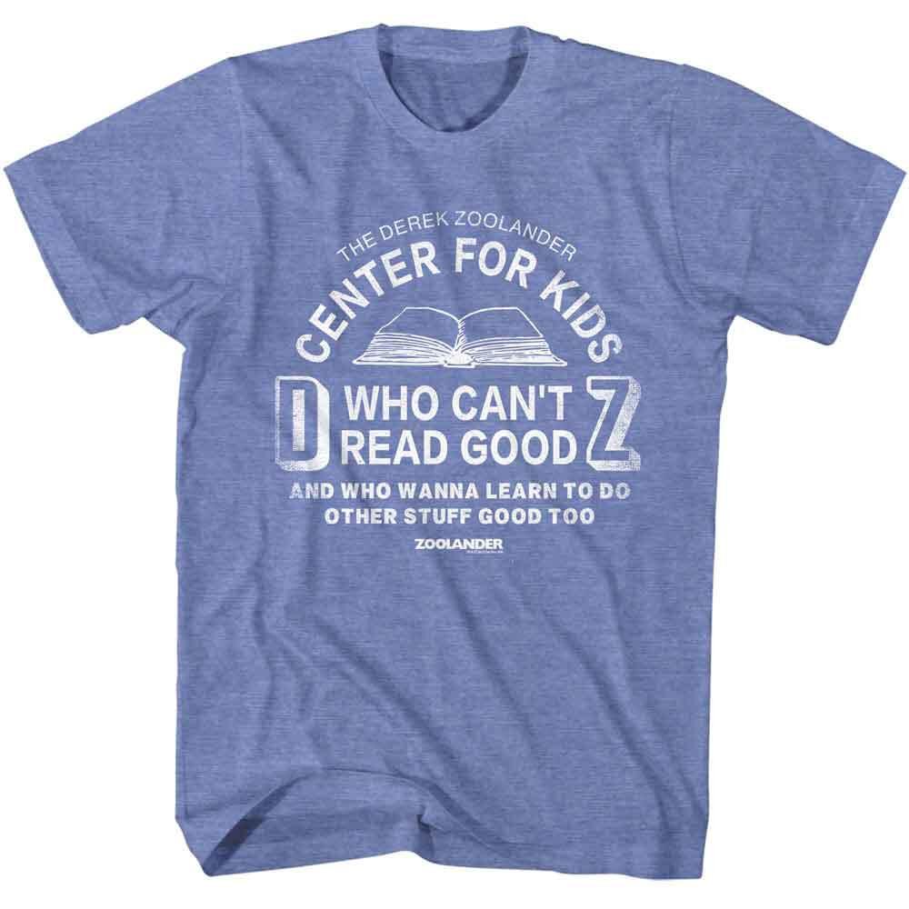 Zoolander Derek Zoolander Center For Kids Who Can t Read Good Men T Shirt XXXL