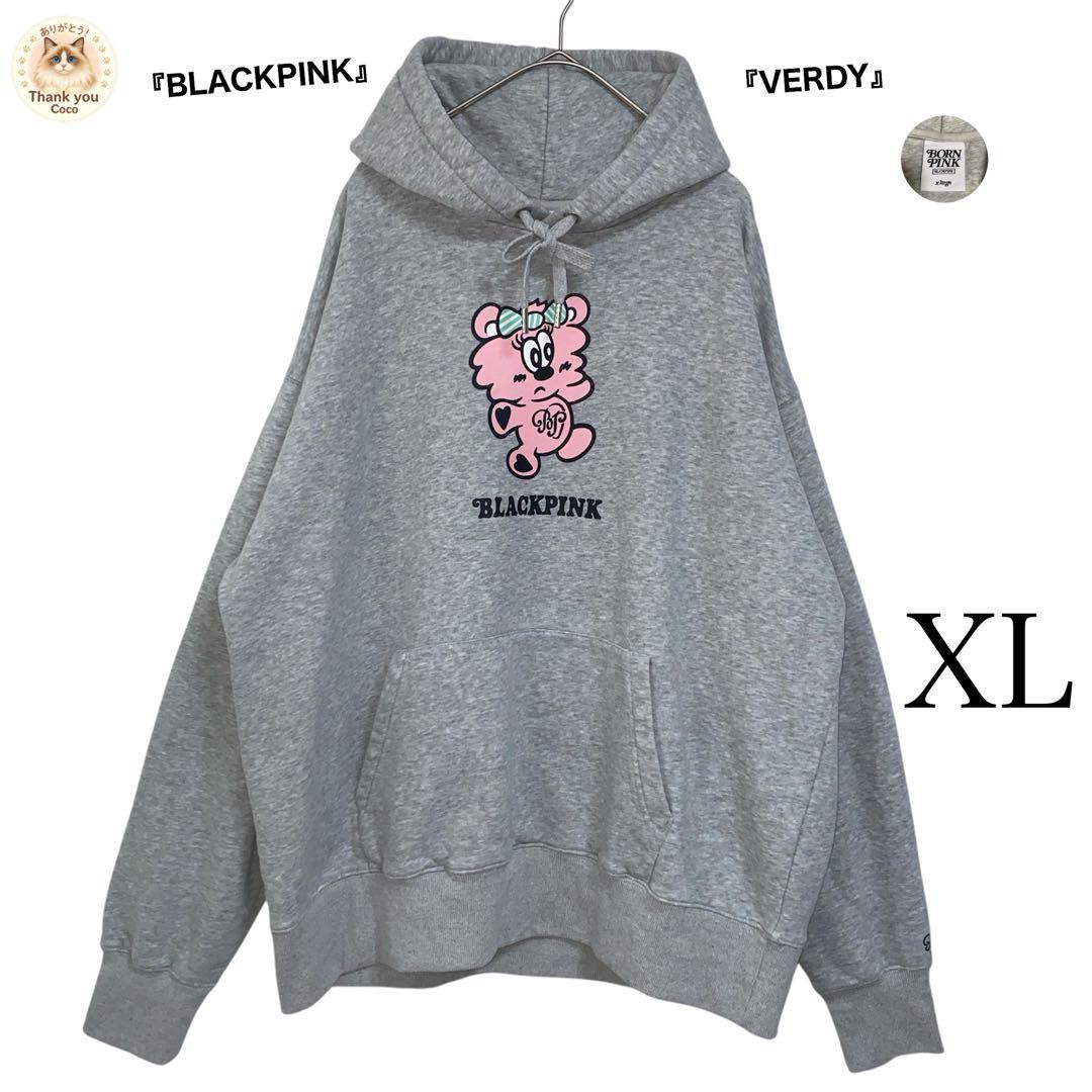 

[USED] Popular BLACKPINK x VERDY BORN PINK Hoodie XL