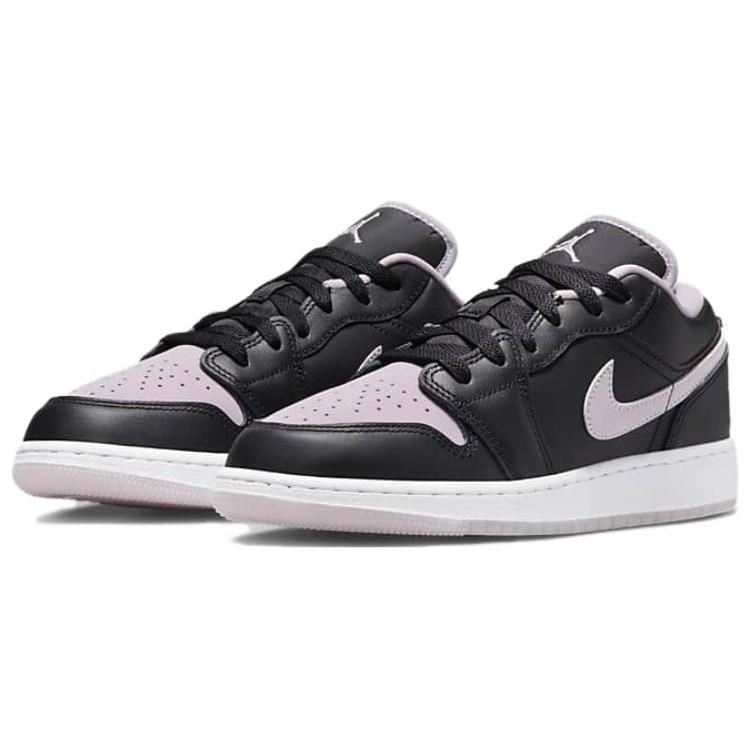 New Jordan 1 Low SE Black Iced Lilac GS DV1333-051