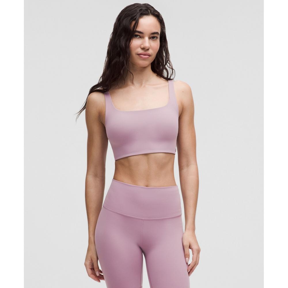 

Lululemon Bend This SCoop And SquAre BrA Light Support A C Cups lAvender Lux XXS/XS