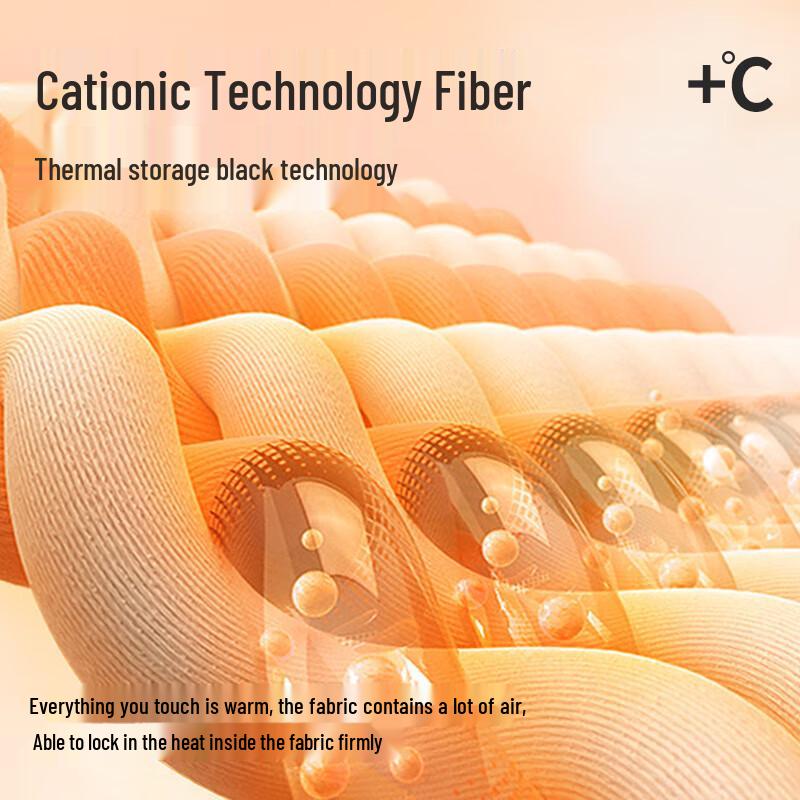 GUJIN Women's Cashmere Silk High-Waist Thermal Leggings