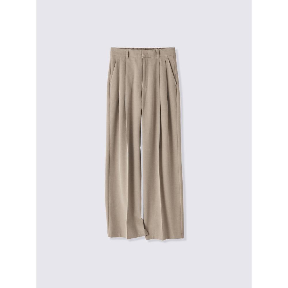 GU by Uniqlo Tuck Wide Pants Mn