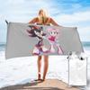 Shadow The Hedgehog Beach Towel Soft Microfiber Quick Dry Absorbent Quick Towels For Swimming
