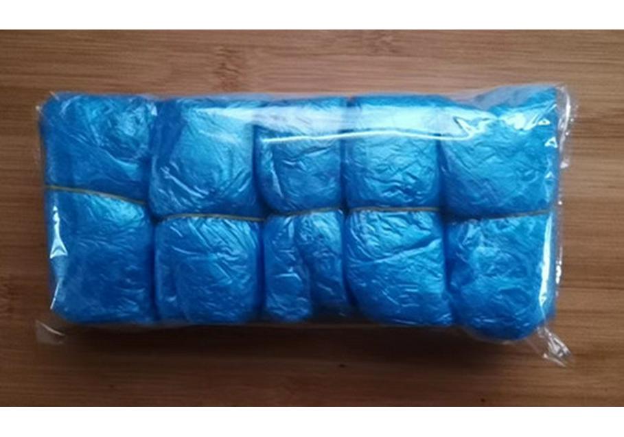 Waterproof Thickened PE Non-woven Disposable Shoe Covers for Household Use