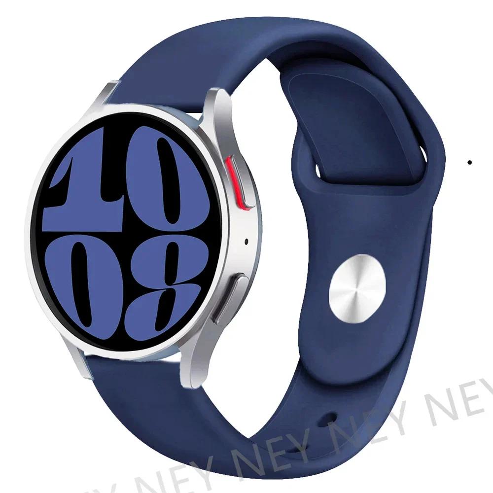 20mm 22mm strap For Samsung Galaxy watch 5 pro/6/4/Classic/Active 2/Gear S3 frontier silicone bracelet Huawei GT 2/2e/3 pro band