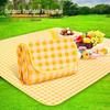 Waterproof Outdoor Picnic Mat - Thick, Moisture-Proof, Non-Woven Fabric, Handheld for Camping and Spring Outings