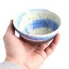Tori Quail Reisschale "Shigaraki-Keramik" (blau) W511-03