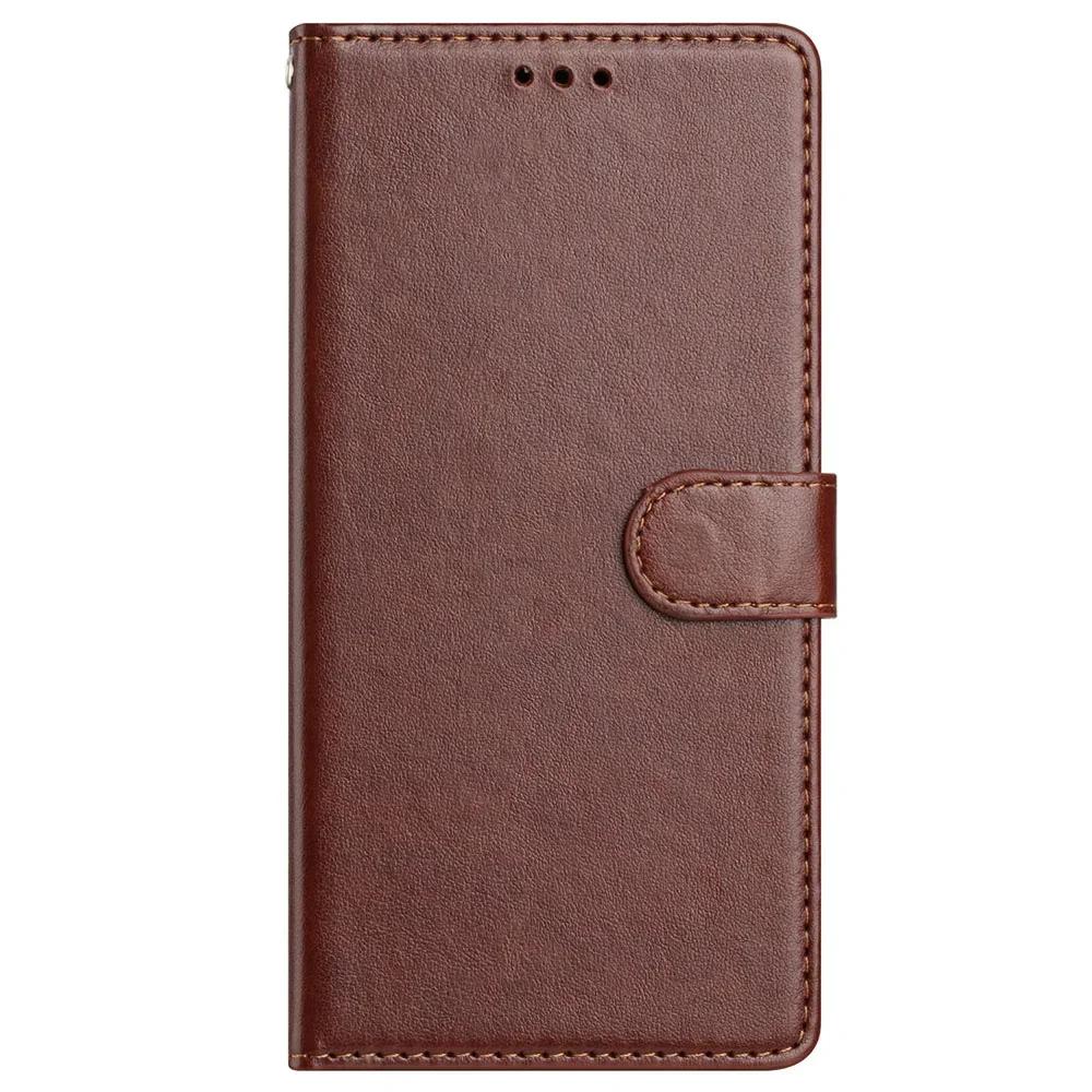 Kartenhalter Hülle für Apple iPhone 16 15 Plus 11 Pro Max Stoßfest Flip Cover Einfarbige Leder Handyhülle Funda Mit Riemen