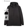 TRIES Men's Hooded Windproof Padded Jacket