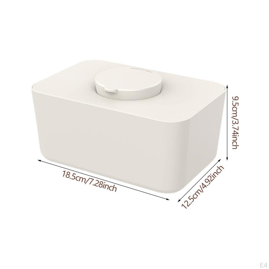 Container Facial Tissues Dispenser Portable Elegant Tissue Box Holder Napkin Case for Dresser Home