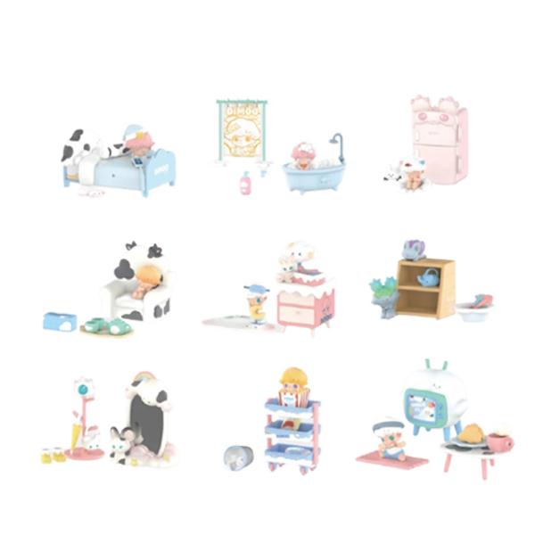 POP MART DIMOO Home Collection Figure Equipment Mystery Boxes, Single Mystery Box