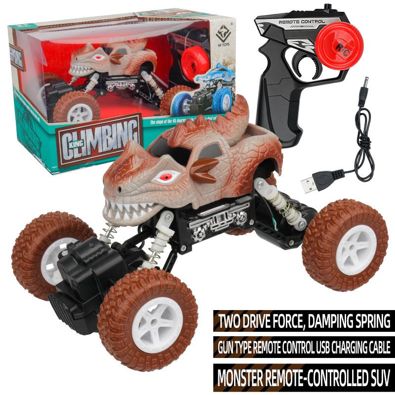 

Детская электрическая машина с дистанционным управлением, внедорожный дрифт-кар, беспроводная четырехходовая игрушечная машина Big Foot Climbing с дистанционным управлением коричневый