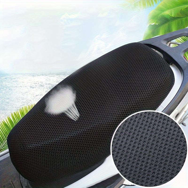 1pc Electric Bike Motorcycle Seat Cover, Thickened Breathable Mesh Universal Scooter Sunshade Cushion
