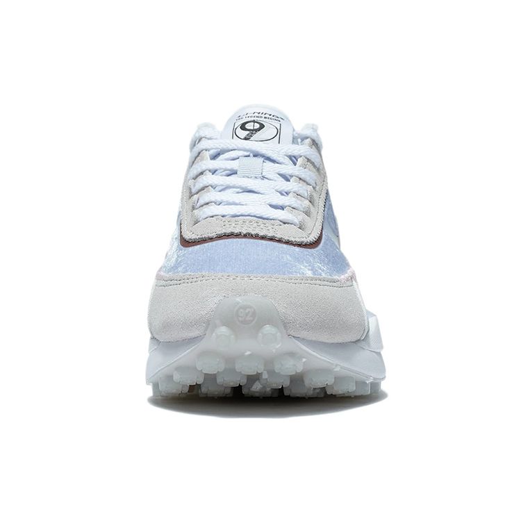 Li-Ning Fang Yuan Wear-Resistant Breathable Low-Top Sports Casual Shoes Women Sneakers Gray Blue AGCS014-2