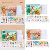Wooden Tearing Book For Baby And Toddler Educational Play Toy For Early Learning