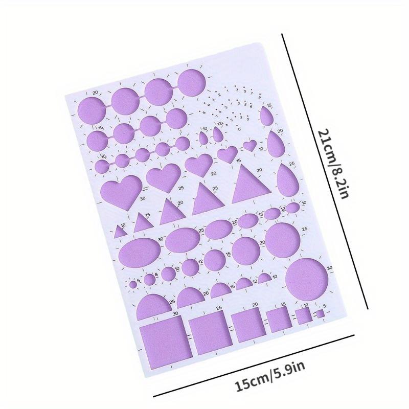 2pcs/set Paper Quilling Tools Making Templates Paper Quilling Tool Set Paper Rolling Tools Paper Quilling Templates