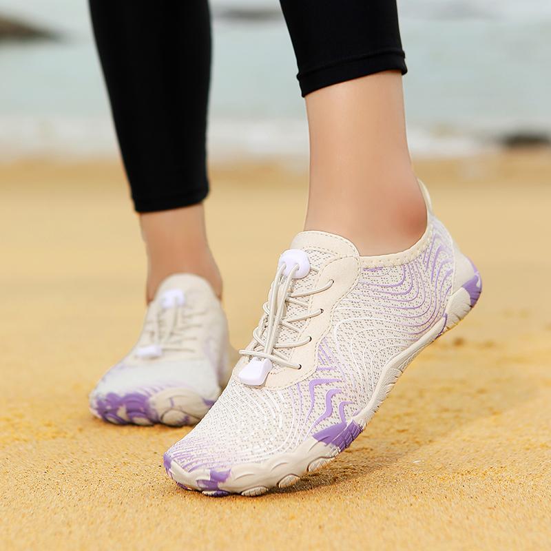 Quick Dry Aqua Sneaker Unisex Light Breathable Water Sports Shoes Non-slip Soft Wading Footwear for Surfing Fishing Canyoning