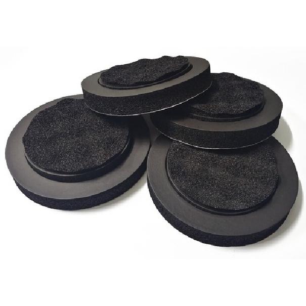 6.5" Noise ulation Cushion Car Door Speaker Bass Ring Woofer Foam Pad 4PCS US