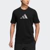 Adidas Fi 3-Bar Tee Logo Casual Sports Round Neck Short Sleeve T-Shirt Men Tops Black H39354