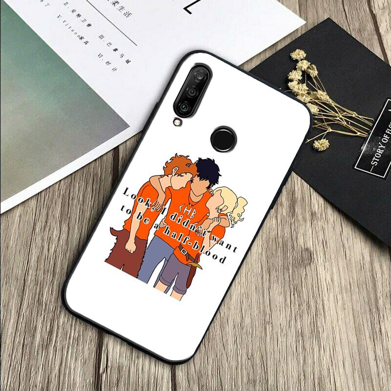 P-Percy Jackson Cartoon For Huawei Nova Y91 Y90 Y60 Y70 Y61 Y72 Y73 3i 7i 8i 11 12i 9 10 SE P20 P30 Pro P40 Lite Case