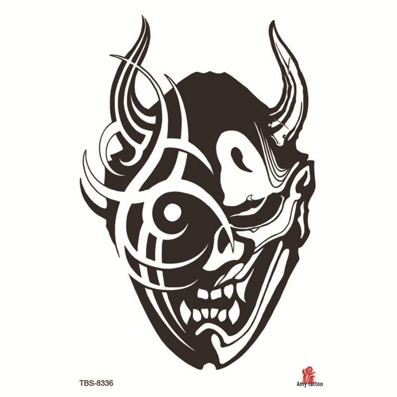 Set mic de tatuaje autocolante totem și simbol impermeabile pentru antebraț