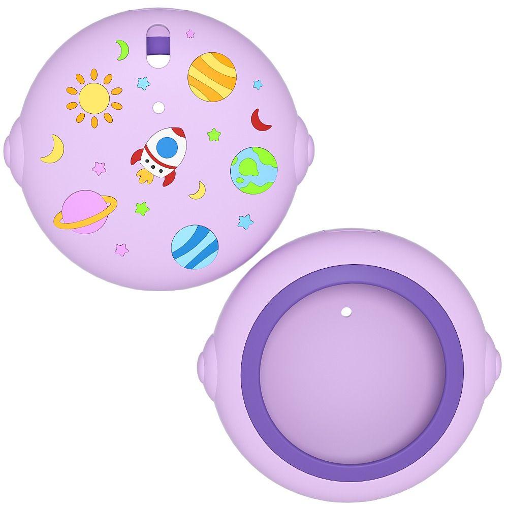 

Fall Prevention Protective Case Cartoon Style Poke Ball Shell for Pokemon GO Plus+ 2023 Travel фіолетовий