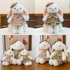 Dressed Dress Cartoon Rabbit Plush Toy Cute Can Soothe Child Girl Gift Birthday