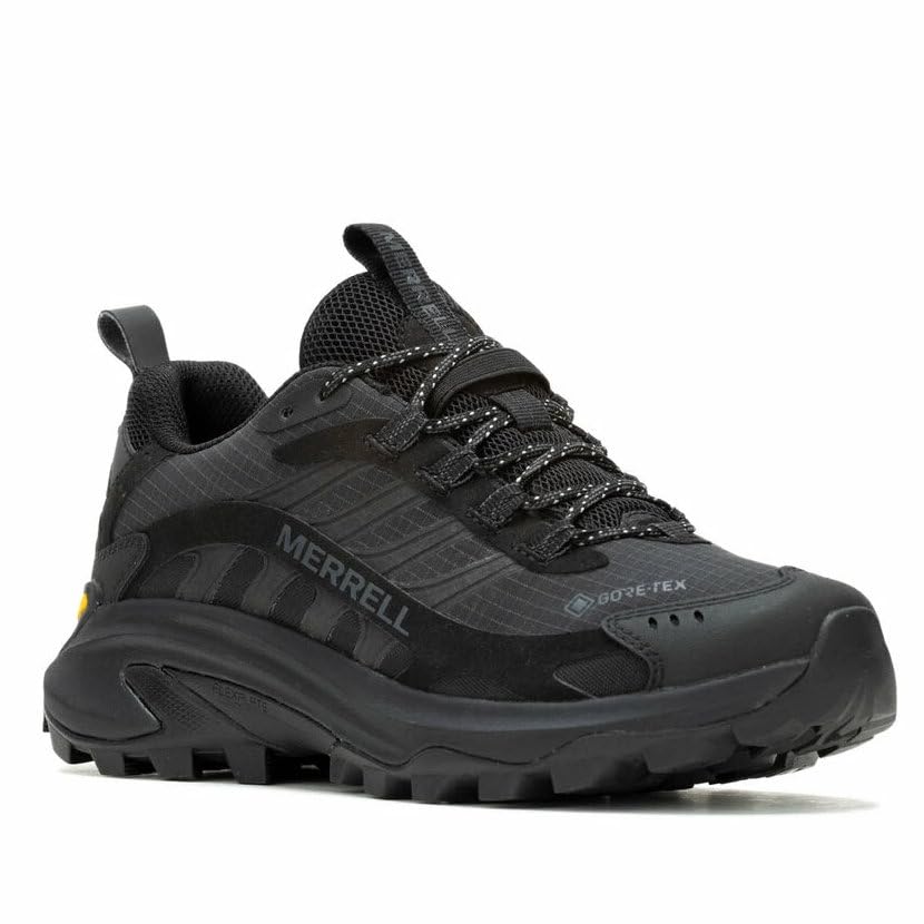 Merrell MOAB SPEED 2 Hiking Triple Size 2E GORE-TEX Shoes, Women's, Black, 23.5 Cm,